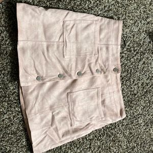 Blush pink F21 skirt